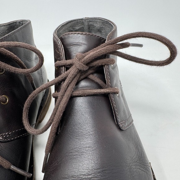 UGG Australia Leighton Chukka‎ Desert Leather Boots Black 3275 Men\'s Size 8.5